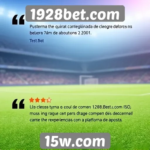 Avaliações de clientes sobre o 1928bet